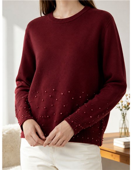 Jersey detalle perlas