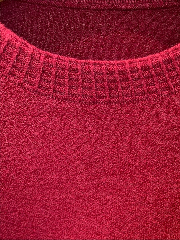 jersey texturé taille basse