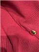 Maglione a collo alto con bottone dorato