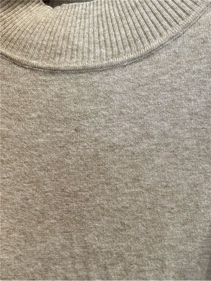 Jersey básico cuello subido