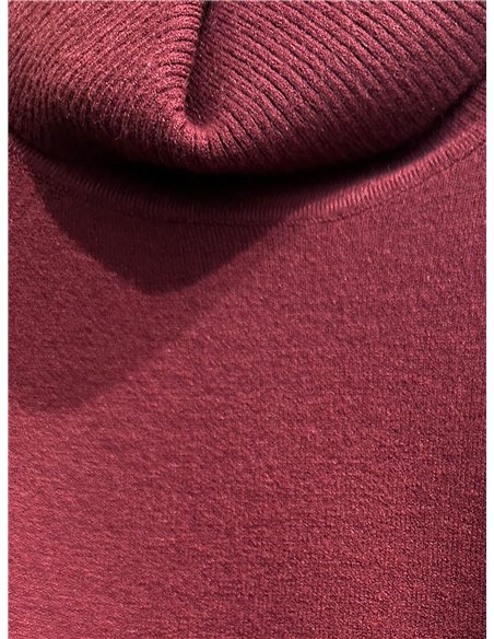 Jersey básico cuello vuelto