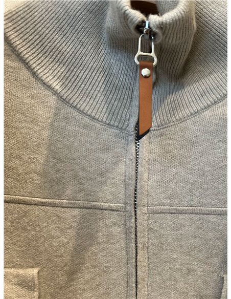 Chaqueta punto bolsillos cargo