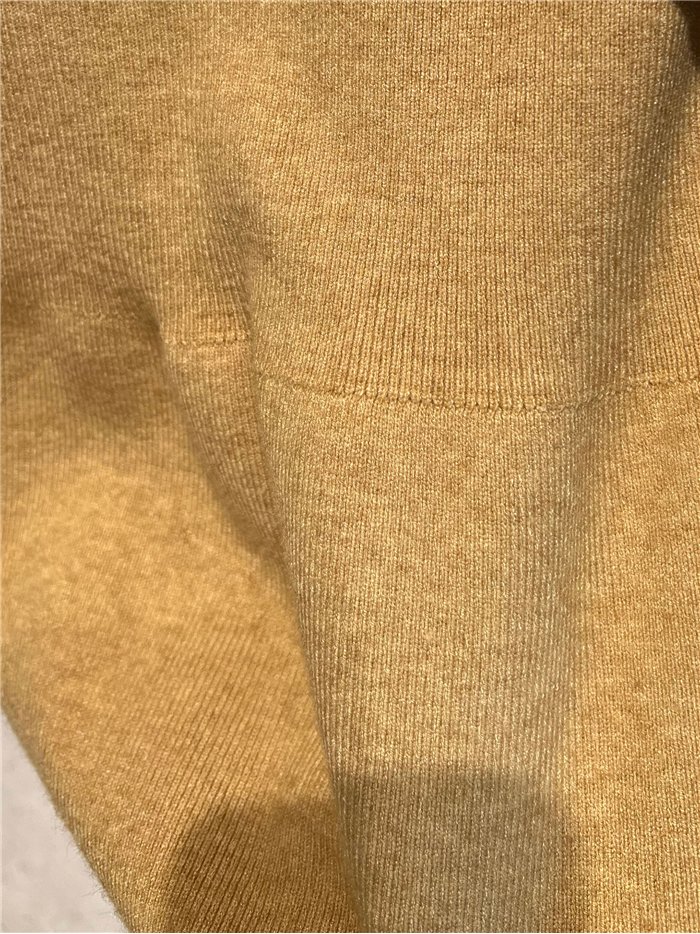 jersey péplum à maille fine