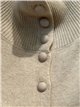 Gilet à col montant et boutons