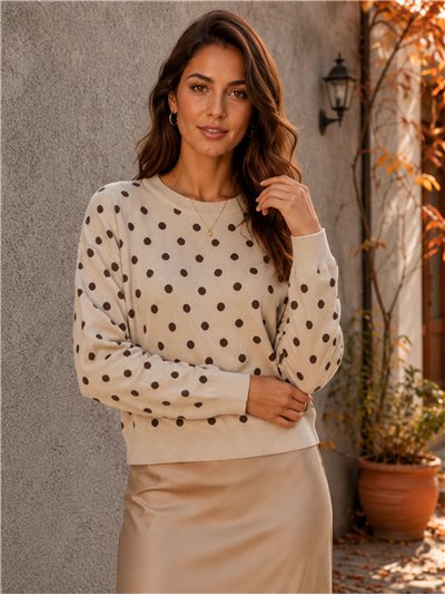 Jersey soft lunares