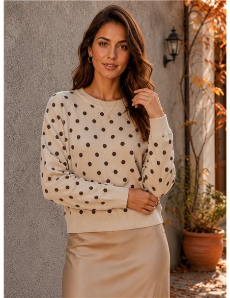 Jersey soft lunares