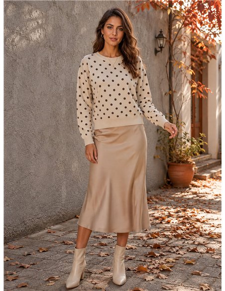 Jersey soft lunares