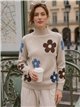 Jersey flores multicolor