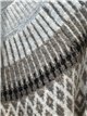Jersey jacquard geométrico