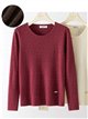 Jersey microstrass cuello redondo