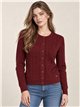 Cardigan punto trenzado