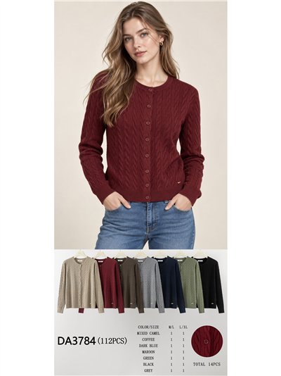 Cardigan punto trenzado 2
