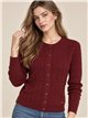 Cardigan punto trenzado