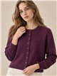 Cardigan corto básico