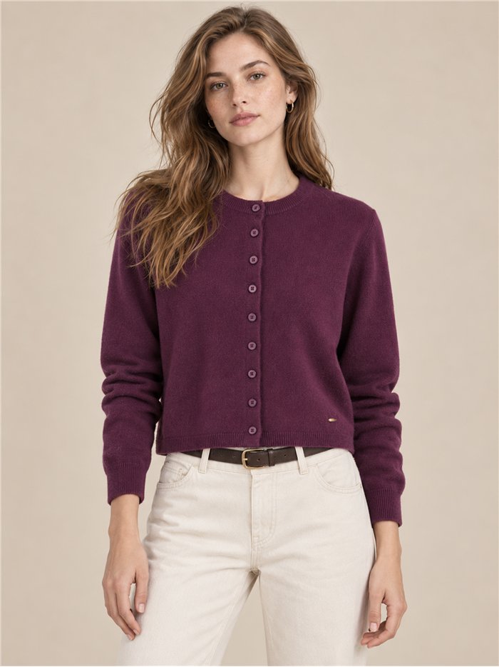 Cardigan corto básico