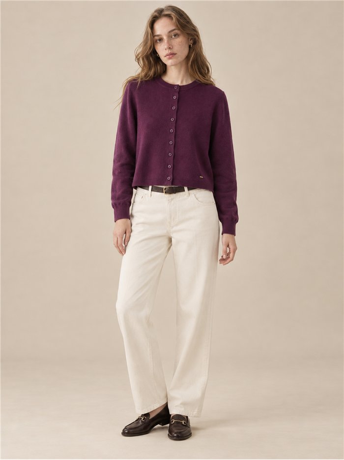 Cardigan corto básico