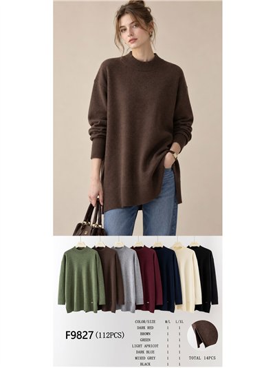 Jersey amplio cuello alto 2