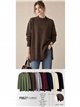 Jersey amplio cuello alto