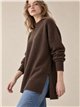 Jersey amplio cuello alto