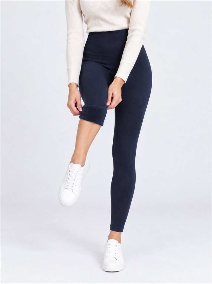 Leggings térmicos cintura alta afelpados 580d