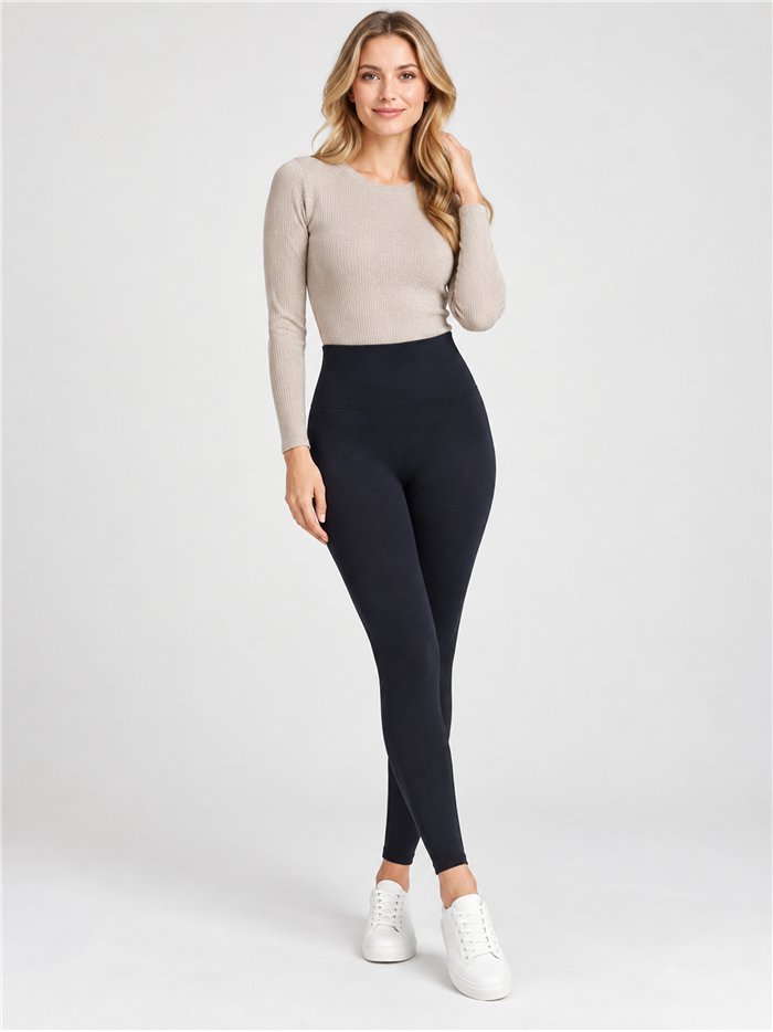 Leggings térmicos cintura alta afelpados 580d