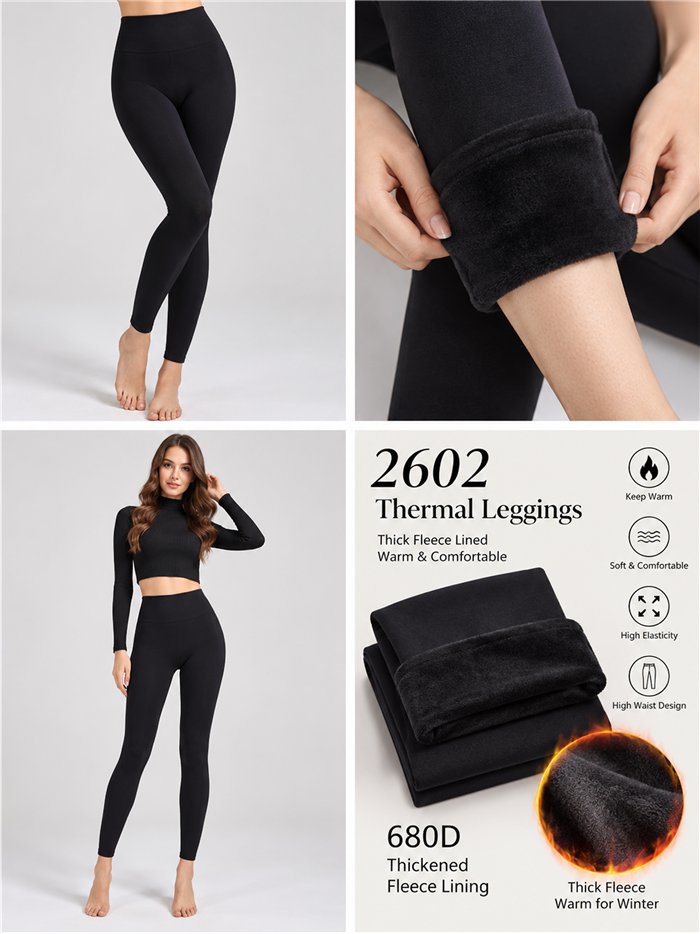 Leggings térmicos afelpados 880d
