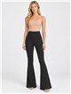 Pantalón acampanado térmico afelpado 680d