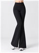 Pantalón acampanado moldeador afelpado