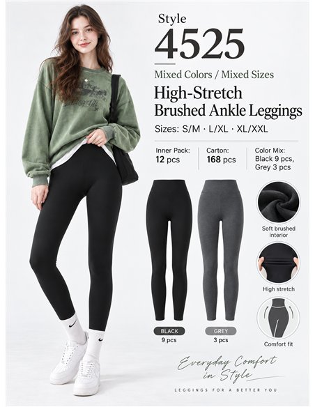 Leggings térmicos afelpados