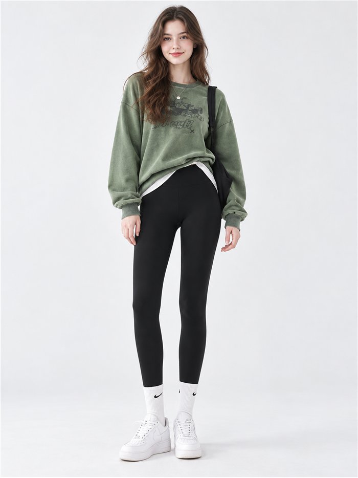 Leggings térmicos afelpados