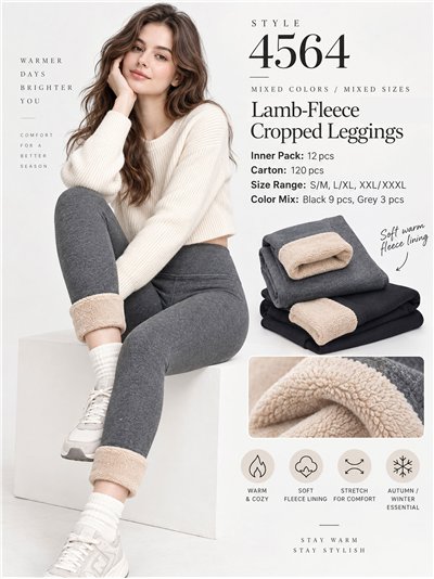 Leggings térmicos borreguito 2