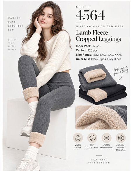 Leggings térmicos borreguito
