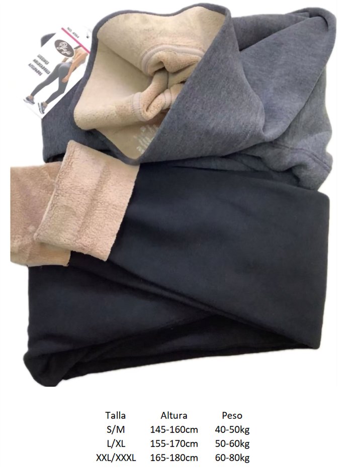 Leggings térmicos borreguito