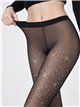 Culotte thermique double couche ornée de strass 680D