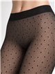 Collant termici a doppio strato a pois 980D