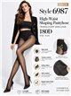 Calcinha modeladora push-up transparente 180D