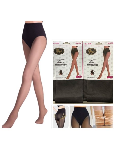 Slip termico push-up a vita alta 680D