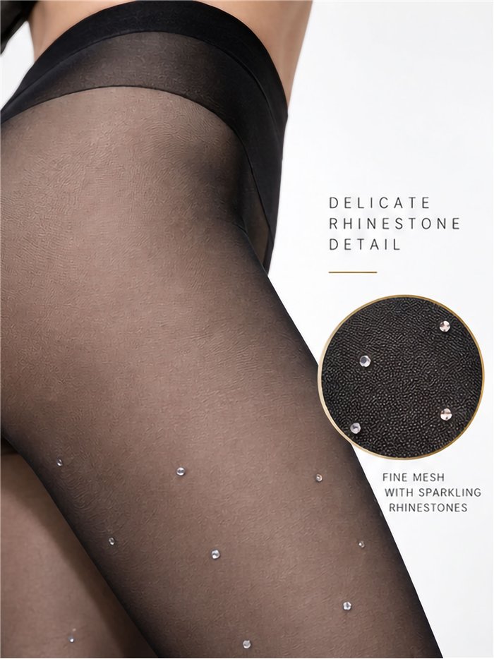 Culotte en lycra 15D avec strass