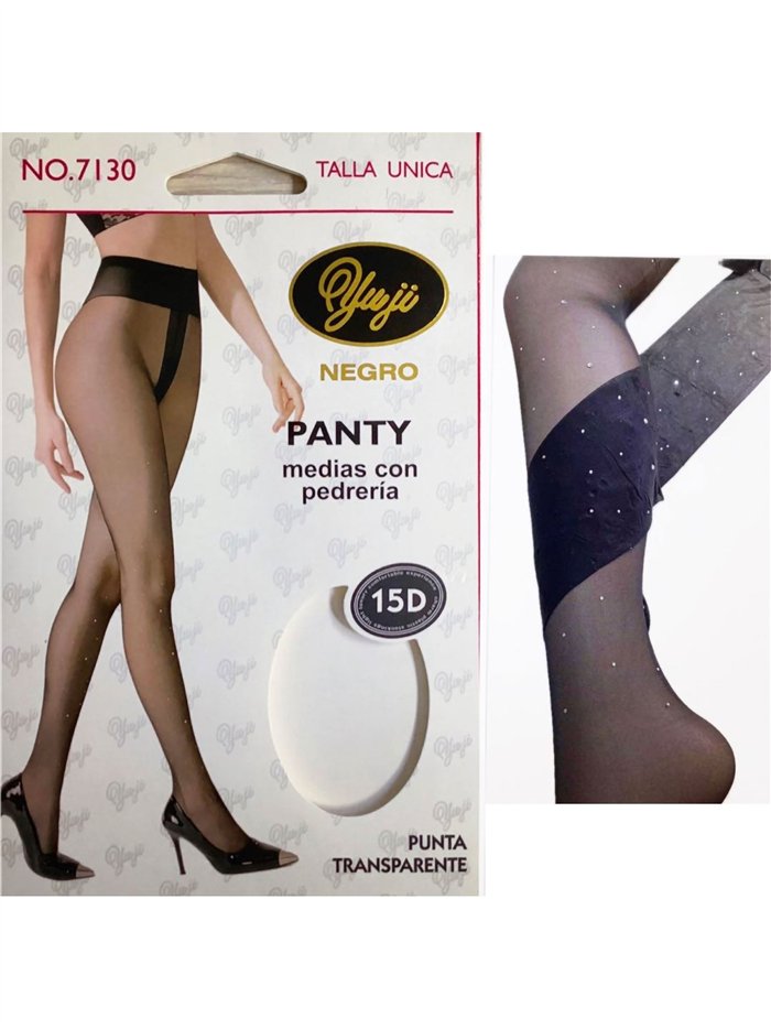 Culotte en lycra 15D avec strass