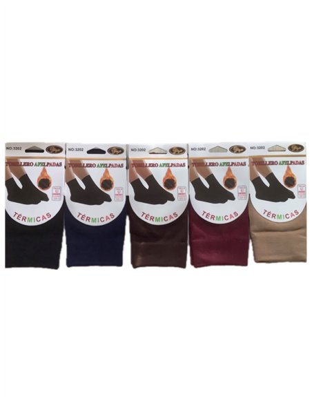 Chaussettes thermiques doublées en polaire 320D
