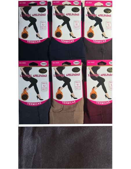 Leggings termici in pile 580D