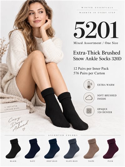 Verschiedene extra weiche Thermosocken 320D 2