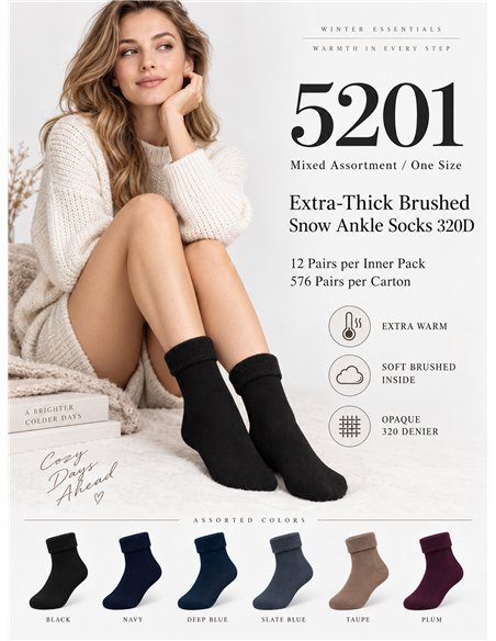Verschiedene extra weiche Thermosocken 320D