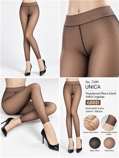 Leggings termici traslucidi 680D 2