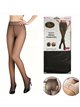 Plus size long fleece sheer-effect thermal tights 680D