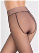 Extra thick sheer effect plus size thermal tights 900D