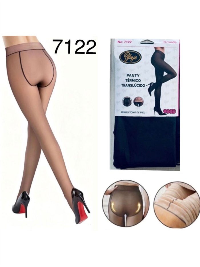 Slip termico extra spesso e traslucido, taglia plus size 900D