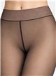 Extra thick sheer effect thermal leggings 900D