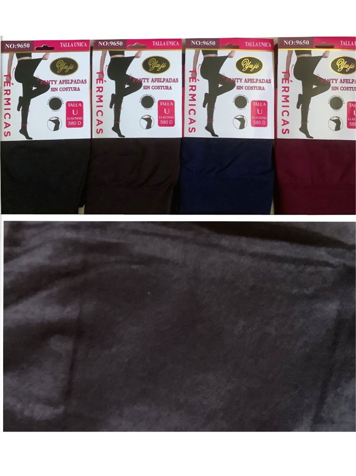 Culotte thermique sans coutures en polaire 580D