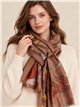 Ornate baroque print scarf